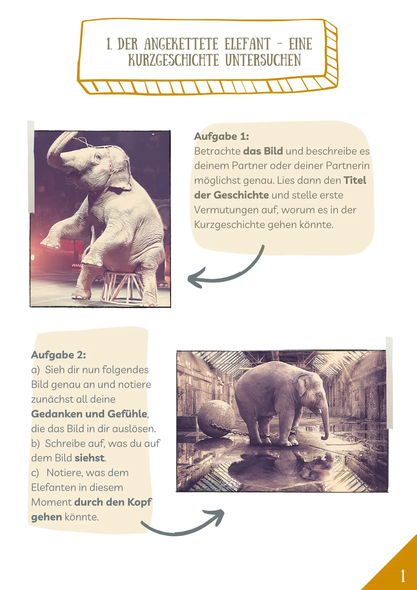 Der angekettete Elefant